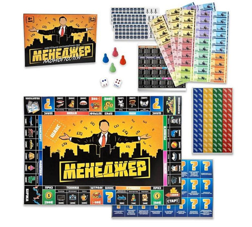 Настольная игра "Менеджер" "ЯУ" (30342-1)